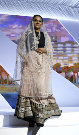Jury member of the 66th Cannes Film Festival actress Vidya Balan arrives on stage during the opening ceremony of the 66th Cannes Film Festival in Cannes Vidya Balan
