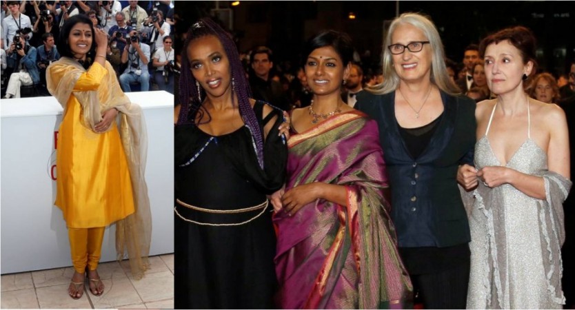 Actress and film director Nandita Das, member of the Jury Cinefondation, poses for Shutterbugs (Reuters) Cannes