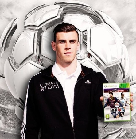Gareth Bale on the cover of FIFA