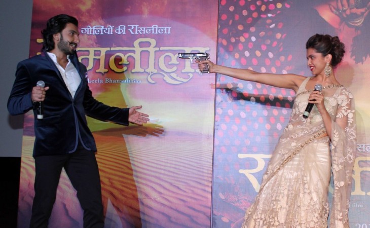 'Ramleela' Trailer Launch Event Ranveer Singh, Deepika Padukone