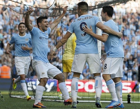 Manchester City Aguero Nasri Negredo