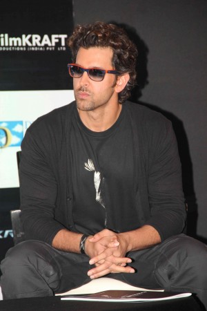 Hrithik Roshan at 'Krrish 3' merchandise unveiling event Hrithik Roshan