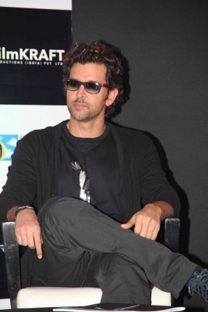 Hrithik Roshan at 'Krrish 3' merchandise unveiling event Hrithik Roshan