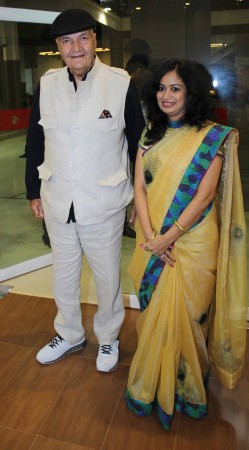 Prem Chopra at Rakhi Bedi's Art Show Prem Chopra