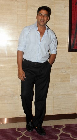 Akshay Kumar at Asin Thottumkal's birthday party Akshay Kumar
