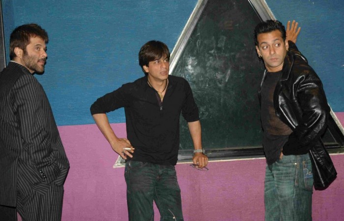 Shah Rukh Khan with Salman Khan and Anil Kapoor Shah Rukh Khan, Salman Khan, Anil Kapoor