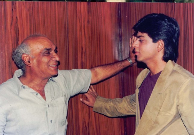 Shah Rukh Khan with Yash Chopra Shah Rukh Khan