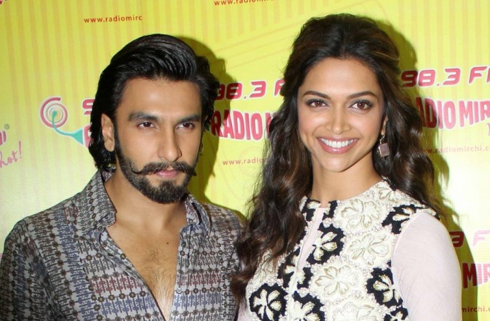 Deepika Padukone and Ranveer Singh promote ‘Ram-Leela’ at Radio Mirchi Deepika Padukone, Ranveer Singh