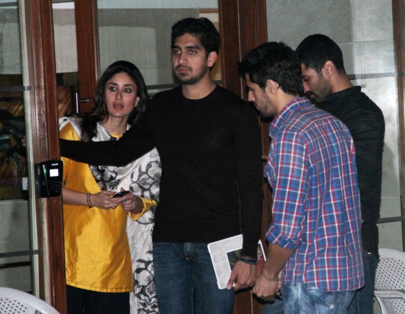 Kareena Kapoor, Ayan Mukherjee, Siddharth Malhotra, Aditya Roy Kapoor (Varinder Chawla) Kareena Kapoor, Ayan Mukherjee, Siddharth Malhotra, Aditya Roy Kapoor (Varinder Chawla)
