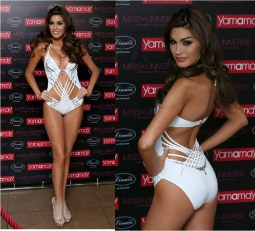 Miss Universe 2013 Venezuela's Isler models the Miss Universe 2013