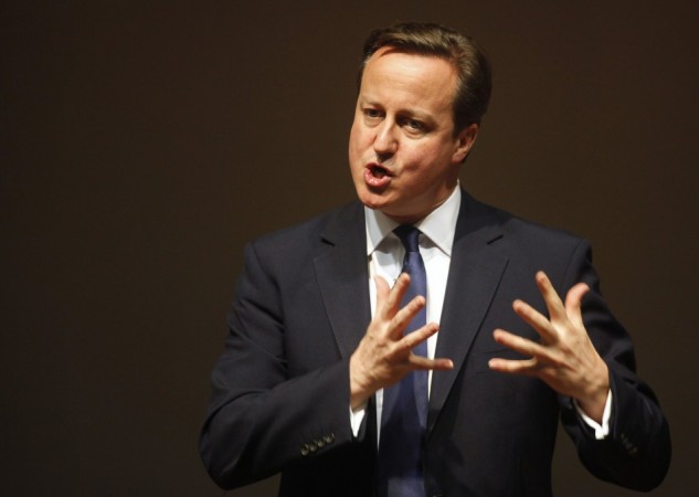 British PM David Cameron