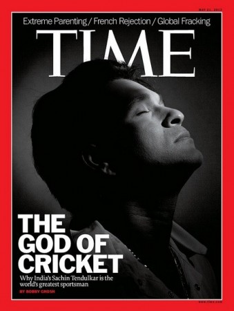 Time Magazine cover with Sachin Tendulkar on the cover page Time Magazine cover with Sachin Tendulkar on the cover page
