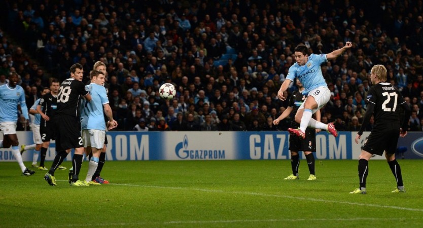 Nasri scored a brace against Swansea Nasri scored a brace against Swansea