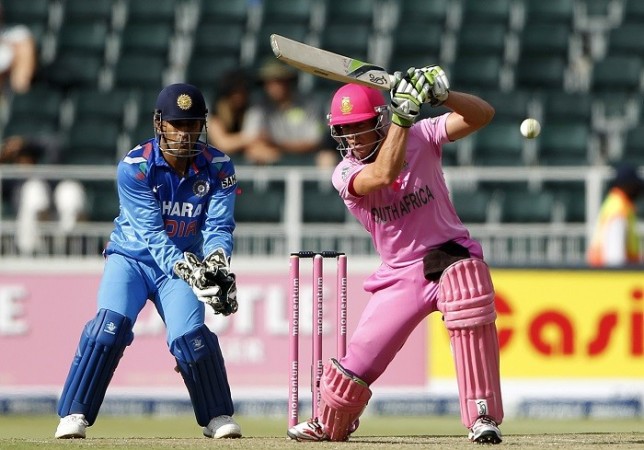 South Africa skipper was at his brutal best against India in the first ODI. Reuters AB De Villiers Dhoni South Africa India