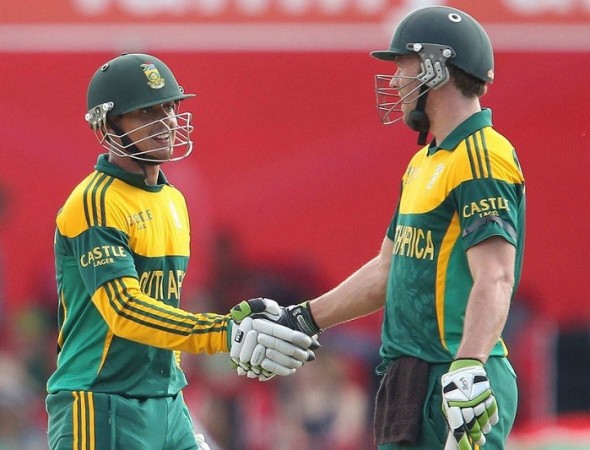 Quinton De Kock and AB De Villiers smashed centuries for South Africa. BCCI De Kock De Villiers South Africa