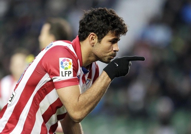 Arsenal manager Arsene Wenger is reportedly keeping tabs on Atletico Madrid striker Diego Costa. Reuters Diego Costa Atletico Madrid