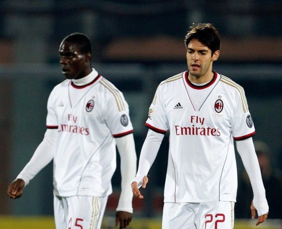 Mario Balotelli and Kaka will be key to AC Milan's fortunes in the Milan Derby against Inter. Reuters Balotelli Kaka AC Milan