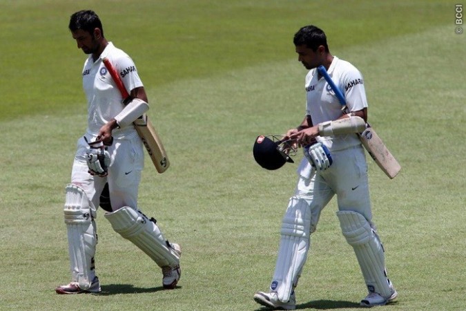 Cheteshwar Pujara and Murali Vijay put on a brilliant partnership for India on the first day. Steve Haag/BCCI/SPORTZPICS Pujara Vijay India