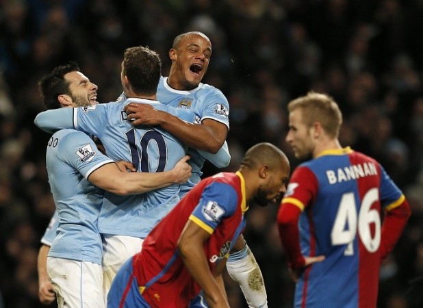 Manchester City Kompany Negredo Crystal Palace