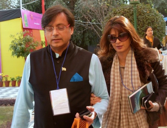 Shashi Tharoor and Sunanda Pushkar