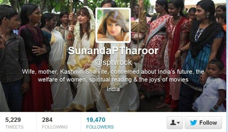Sunanda's Twitter Page