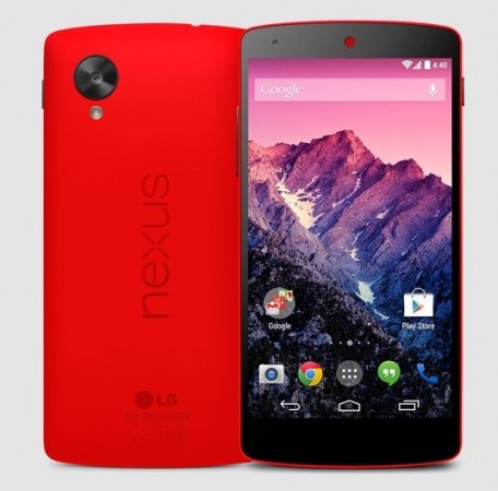 Google Nexus 5 Bright Red Google Nexus 5 Variant Announced; Available In India as Well