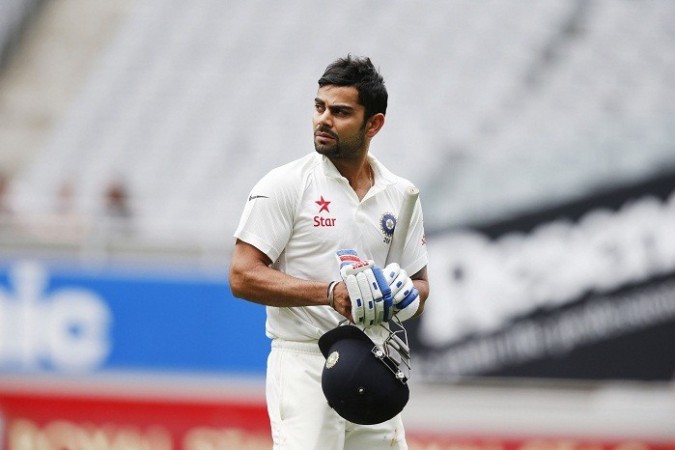 India batsman Virat Kohli cannot hide his disappointment after being dismissed early, 7 January. Reuters Virat Kohli India