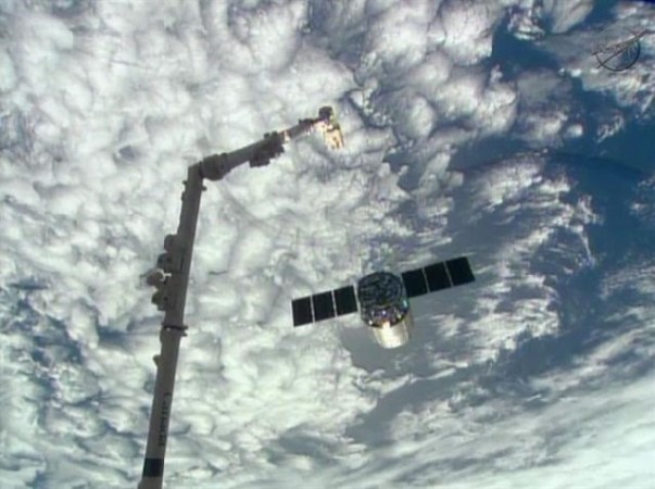 Garbage-Filled Supply Ship Departs Space Station
