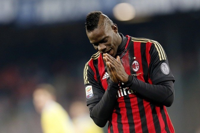 AC Milan will look to Mario Balotelli for inspiration in their Champions League tie against Atletico Madrid. Reuters Mario Balotelli AC Milan