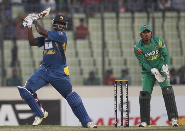 Sri Lanka captain Thisara Perera will look to guide his team towards a series win in Mohhali. Reuters Thisara Perera Anamul Haque Sri Lanka Bangladesh
