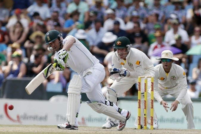 AB De Villiers will need to make a big score if South Africa are to post a sizeable first innings total in the second Test against Australia. Reuters AB De Villiers South Africa Haddin Clarke Australia