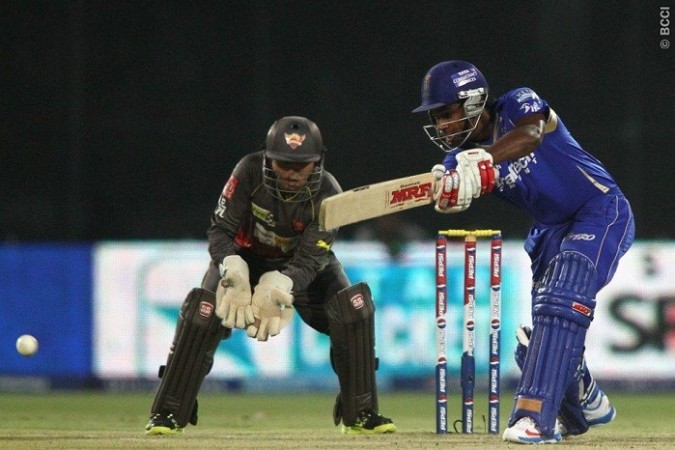 Sanju Samson will look to lead with the bat again for India against England in the ICC U-19 World Cup. Shaun Roy/IPL/SPORTZPICS Sanju Samson Rajasthan Royals Parthiv Patel Sunrisers Hyderabad