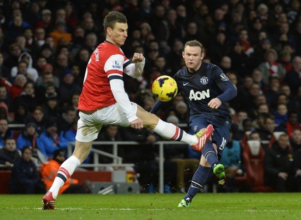 Manchester United forward Wayne Rooney will be determined to make an impact against Crystal Palace. Reuters Wayne Rooney Manchester United Laurent Koscielny Arsenal