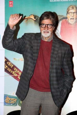 Amitabh Bachchan Amitabh Bachchan at the trailer launchof 'Bhoothnath Returns' (Varinder Chawla)