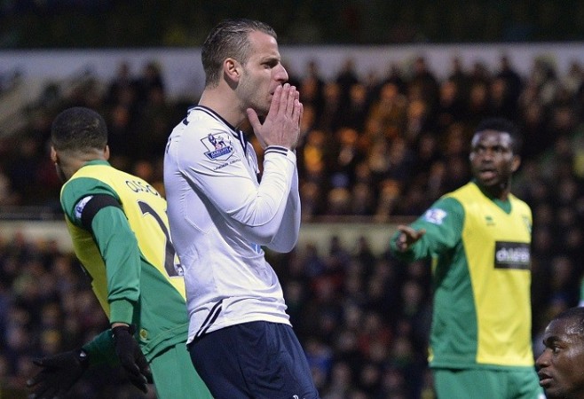 Roberto Soldado is under pressure to perform for Tottenham. Reuters Tottenham Roberto Soldado Norwich