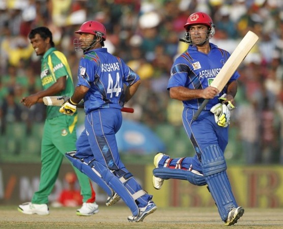 Asghar Stanikzai and Samiullah Shenwari put on a brilliant 164-run partnership to set the game up for Afghanistan. Reuters Asghar Stanikzai Samiullah Shenwari Afghanistan