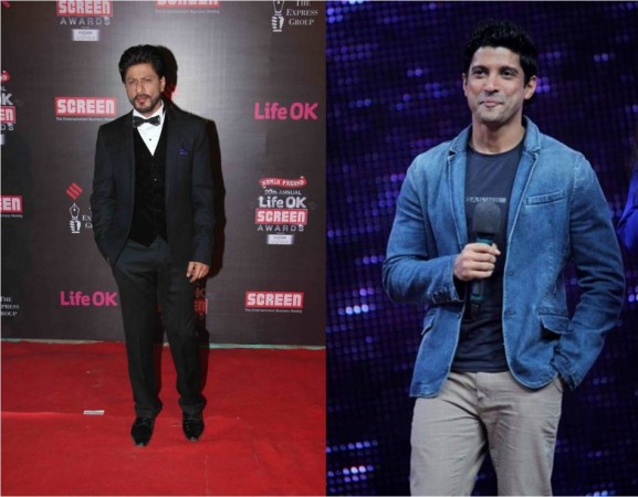 Farhan Akhtar and Shah Rukh Khan