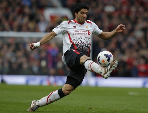 Luis Suarez was his usual menacing best for Liverpool. Reuters Luis Suarez Liverpool