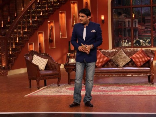 Kapil Sharma in the sets of 'Comedy Nights with Kapil'