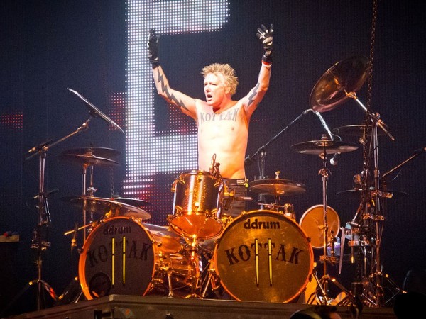 The Drummer for the German rock band Scorpions James Kottak has been jailed for a month in Dubai for cursing Muslims. (Image: Wikimedia Commons/Carlos Delgado)