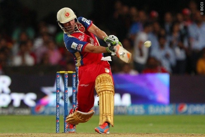 RCB batsman AB De Villiers murdered the Sunrisers Hyderabad bowling lineup in their previous IPL 2014 game. Ron Gaunt/IPL/SPORTZPICS AB De Villiers RCB