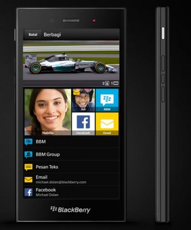 BlackBerrry Z3 Budget Smartphone Launched