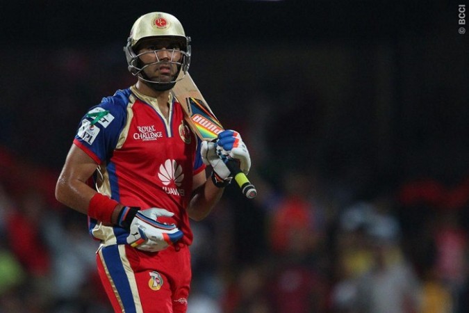RCB let go of Yuvraj Singh Yuvraj Singh RCB