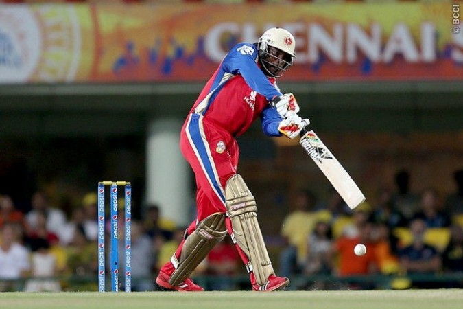 RCB opener Chris Gayle played a crucial knock against CSK Chris Gayle RCB