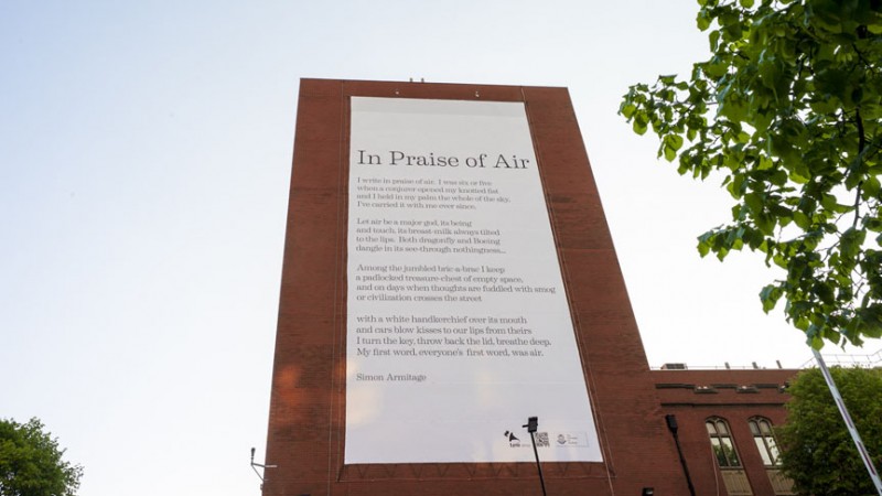 World's First Poem that Purifies Air Pollution Written in UK