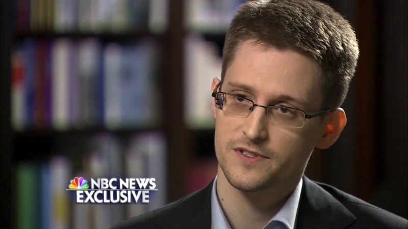 Former U.S. defense contractor Edward Snowden is seen during an interview with Former U.S. defense contractor Edward Snowden is seen during an interview with