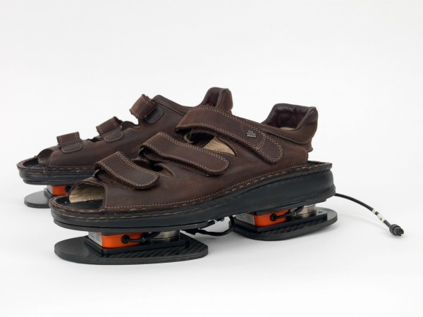 NASA will fly the ForceShoe, developed by XSENS, to the International Space Station in May 2014. The ForceShoe engineering evaluation will help validate the use of portable load monitoring devices in space. (NASA)