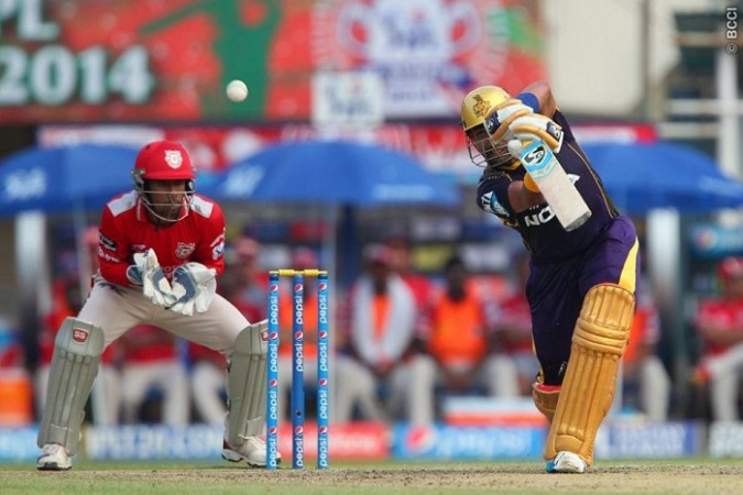 KKR batsman Robin Uthappa will look to make it 11 straight matches with a score of 40 or over Robin Uthappa KKR