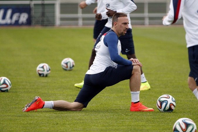 France playmaker Franck Ribery failed to recover from a back injury Franck Ribery France