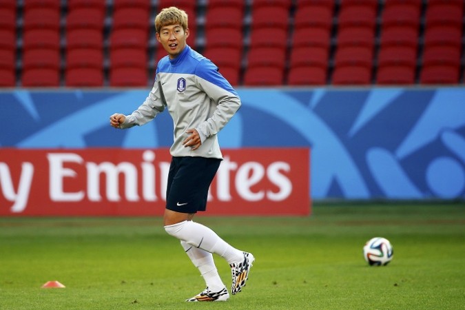 Son Heung-Min has been impressive for Bayer Leverkusen this season Son Heung-Min